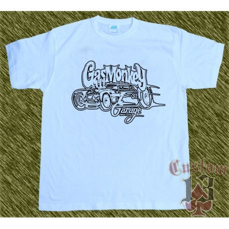 Camiseta blanca, Gas monkey modelo 3