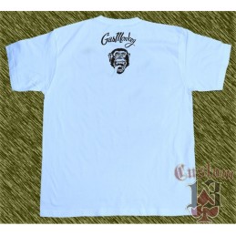 Camiseta blanca, Gas monkey modelo 2