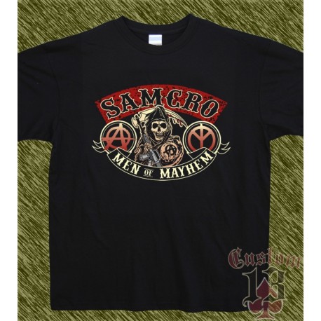 Camiseta, Sons of anarchy, men of mayhem new