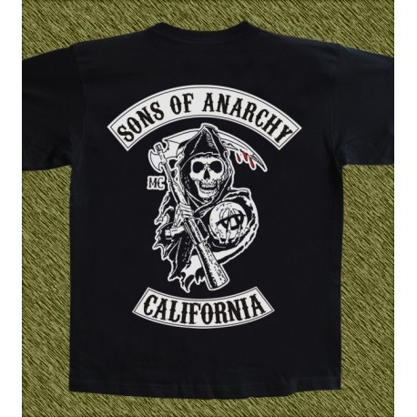 Camiseta negra, Sons of anarchy