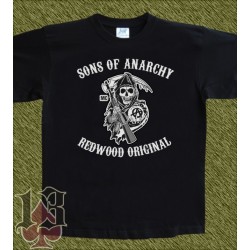 Camiseta negra, Sons of anarchy, new