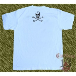 Camiseta, Calavera con tibias