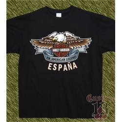 Camiseta, Harley aguila españa