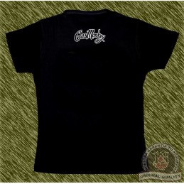 Camiseta negra de mujer, Gas monkey modelo 2