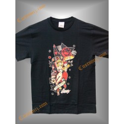 camiseta sailor jerry, life and deat