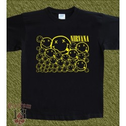 Camiseta, Nirvana multilogo