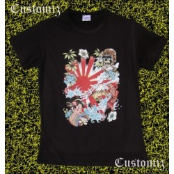 Camiseta mujer, Tattoo japones