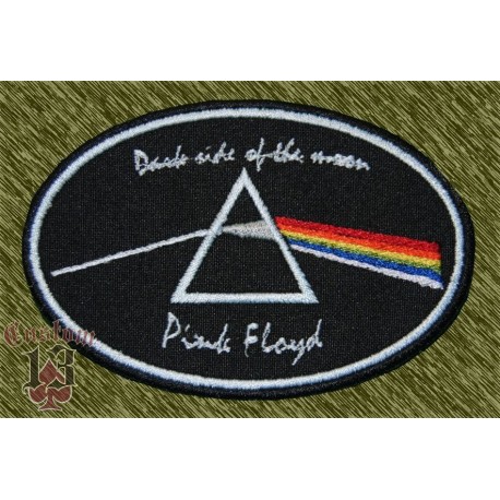 Parche bordado, pink floyd, dark side of the moon