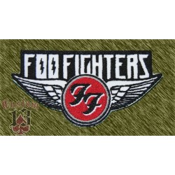 Parche bordado, foo fighters