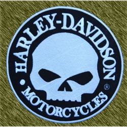 Parche calavera harley, grande