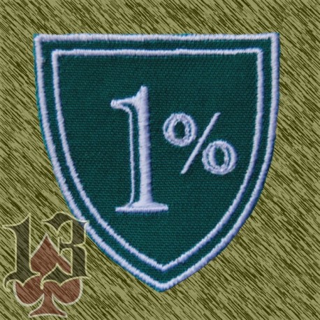 Parche escudo 1%