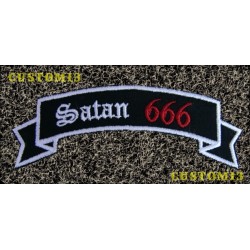 Parche banda Satan 666