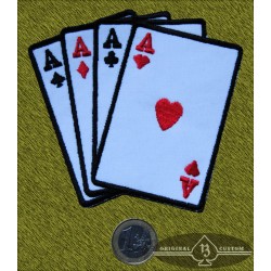 Parche poker de ases nuevo