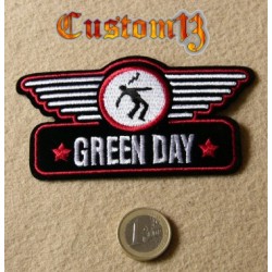 parche green day rojo