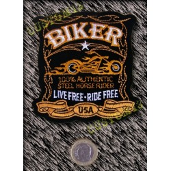 parche biker USA