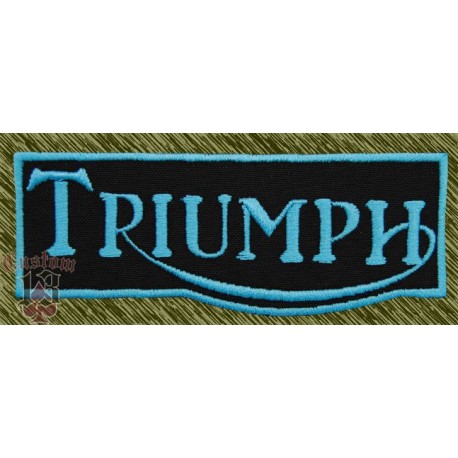 Parche bordado, triumph, stick