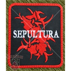 Parche bordado, sepultura