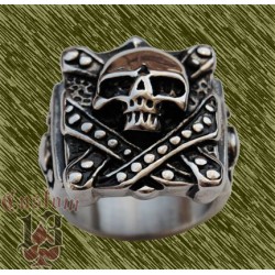 Anillo de acero, calavera sureña