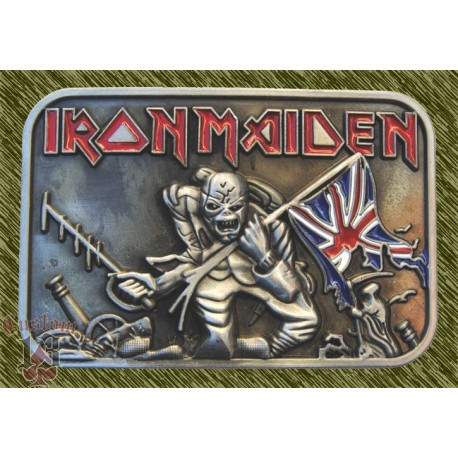 Hebilla iron maiden the trooper