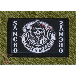 cartera nylon con cadena, samcro banda