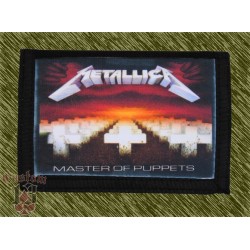 cartera nylon con cadena, metallica, master of puppets