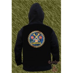 Sudadera con capucha, garage