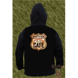 Sudadera route 66 cafe