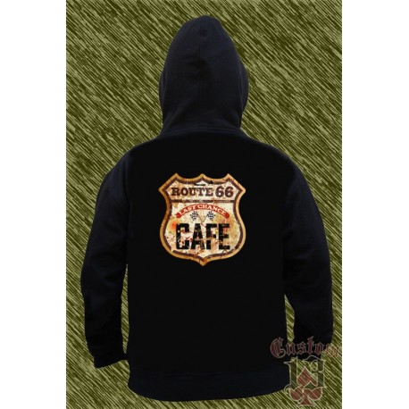 Sudadera route 66 cafe