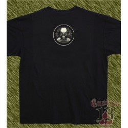 Camiseta negra, skull driver