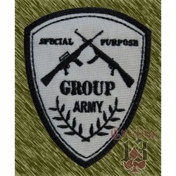 parche bordado, group army