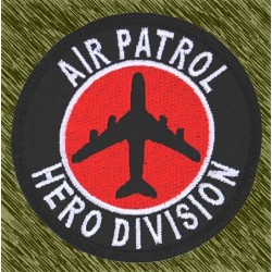 parche bordado, air patrol