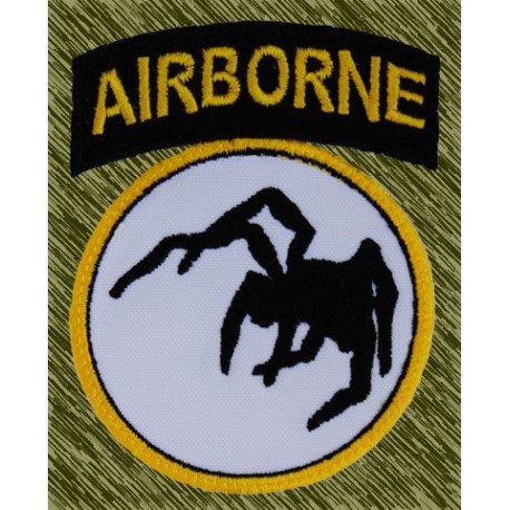 parche bordado, airborne 135 división