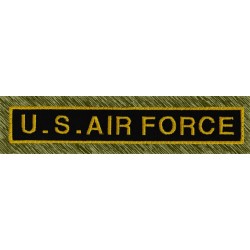 parche bordado, stick US air force