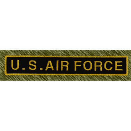 parche bordado, stick US air force