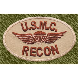 parche bordado, USMC recon