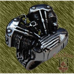 Anillo de acero, motor panhead