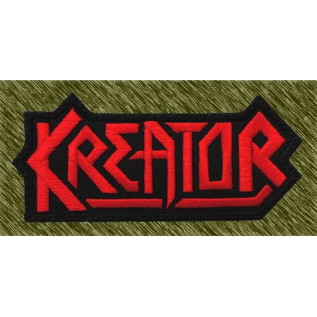 Parche bordado, kreator