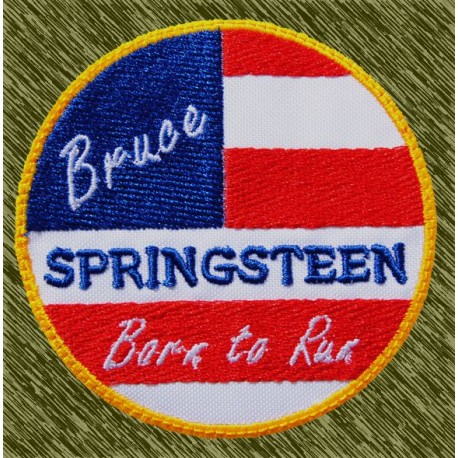 Parche bordado, bruce springsteen, born to run