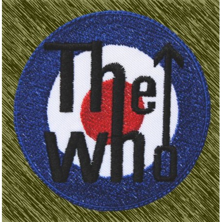 Parche bordado, the who