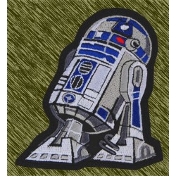 parche bordado, R2D2