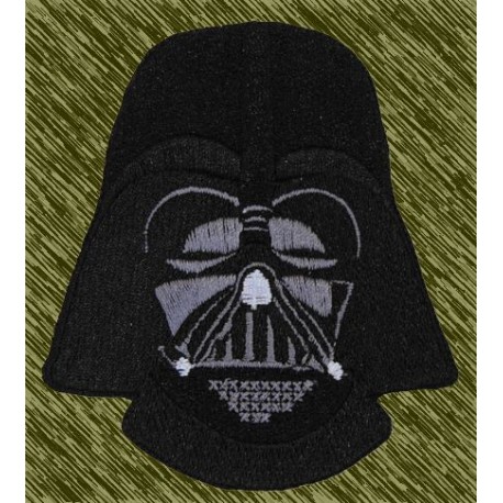 parche bordado, darth vader cabeza