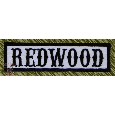 Parche Sons of Anarchy, stick redwood