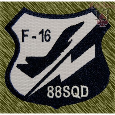 parche militar bordado, F-16