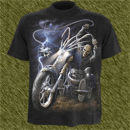 Camiseta dark13, Trueno del biker