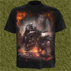 Camiseta dark13, biker en acción