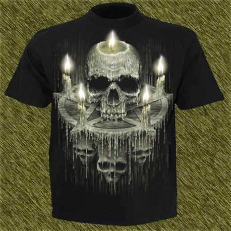 Camiseta dark13, pentáculo de cera