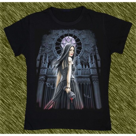 Camiseta Dark13 mujer, luna llena