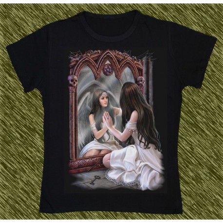 Camiseta Dark13 mujer, espejo mágico