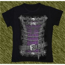 Camiseta Dark13 mujer, corset