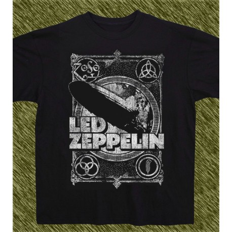 Camiseta negra, Led Zeppelin 1969